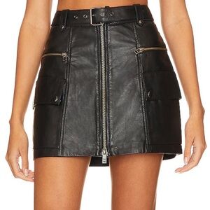 One Teaspoon from Free People Leather skirt brand new size Medium.